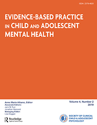 Cover image for Evidence-Based Practice in Child and Adolescent Mental Health, Volume 4, Issue 2, 2019