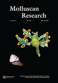 Cover image for Molluscan Research, Volume 35, Issue 2, 2015