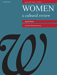 Cover image for Women: a cultural review, Volume 31, Issue 2, 2020