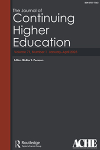 Cover image for The Journal of Continuing Higher Education, Volume 71, Issue 1, 2023