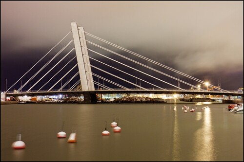 Fig. 2: The Crusell Bridge, Helsinki, designed by WSP Finland Oy retrieved from https://www.vastavalo.net/ © Antti Pulkkinen