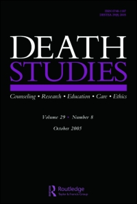 Cover image for Death Studies, Volume 40, Issue 9, 2016