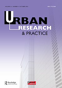 Cover image for Urban Research & Practice, Volume 16, Issue 4, 2023