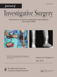 Cover image for Journal of Investigative Surgery, Volume 34, Issue 6, 2021