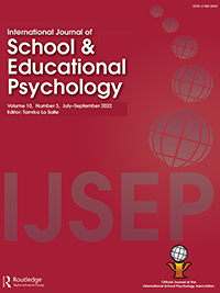 Cover image for International Journal of School & Educational Psychology, Volume 10, Issue 3, 2022