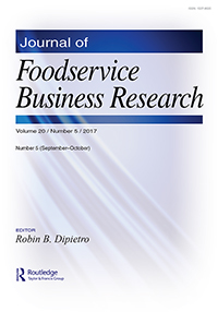 Cover image for Journal of Foodservice Business Research, Volume 20, Issue 5, 2017