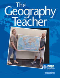 Cover image for The Geography Teacher, Volume 19, Issue 3, 2022