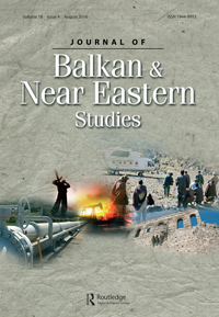 Cover image for Journal of Balkan and Near Eastern Studies, Volume 18, Issue 4, 2016