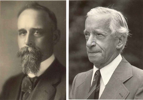 Figure 1 The first two International Society of Soil Science (IUSS) Secretaries General (D.J. Hissink, left, and F.A. van Baren, right) that built and led the organization from 1924 to 1974.
