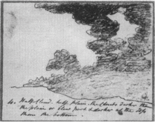 FIGURE 6 Constable: Drawing according to Cozens. (From Gombrich, E. H. [2000]. Art and Illusion. Princeton, NJ: Princeton University Press; pp. 176–177.)