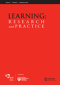 Cover image for Learning: Research and Practice, Volume 7, Issue 2, 2021