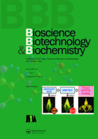 Cover image for Bioscience, Biotechnology, and Biochemistry, Volume 82, Issue 2, 2018
