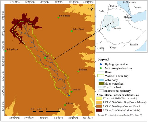 Figure 1. Location map of the study area.