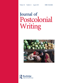 Cover image for Journal of Postcolonial Writing, Volume 54, Issue 4, 2018