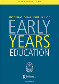Cover image for International Journal of Early Years Education, Volume 29, Issue 2, 2021