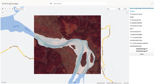 Figure 5. Sentinel example from the Don Mariano Marcos Bridge; Lagben River.