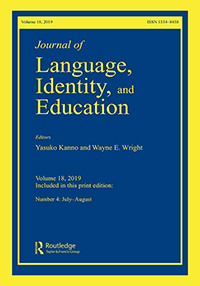 Cover image for Journal of Language, Identity & Education, Volume 18, Issue 4, 2019