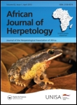 Cover image for African Journal of Herpetology, Volume 62, Issue 1, 2013