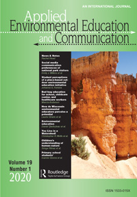 Cover image for Applied Environmental Education & Communication, Volume 19, Issue 1, 2020