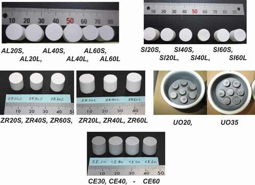 Figure 2. Appearances of samples.