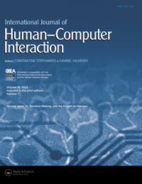 Cover image for International Journal of Human–Computer Interaction, Volume 39, Issue 7, 2023
