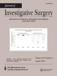 Cover image for Journal of Investigative Surgery, Volume 32, Issue 5, 2019