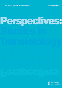 Cover image for Perspectives, Volume 23, Issue 4, 2015