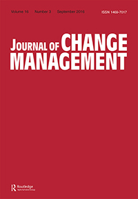Cover image for Journal of Change Management, Volume 16, Issue 3, 2016