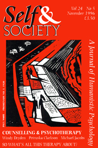 Cover image for Self & Society, Volume 24, Issue 5, 1996