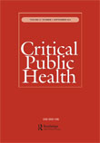 Cover image for Critical Public Health, Volume 24, Issue 3, 2014