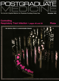 Cover image for Postgraduate Medicine, Volume 58, Issue 7, 1975
