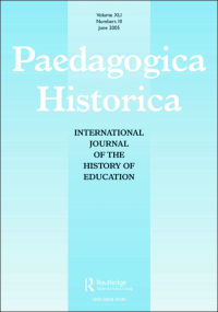 Cover image for Paedagogica Historica, Volume 29, Issue 3, 1993