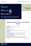 Cover image for Police Practice and Research, Volume 15, Issue 5, 2014