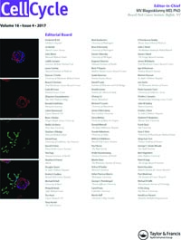 Cover image for Cell Cycle, Volume 16, Issue 4, 2017