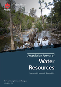 Cover image for Australasian Journal of Water Resources, Volume 24, Issue 2, 2020