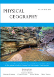 Cover image for Physical Geography, Volume 35, Issue 6, 2014