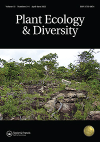 Cover image for Plant Ecology & Diversity, Volume 15, Issue 3-4, 2022