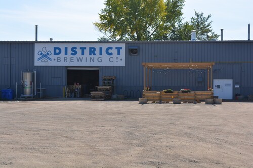 Figure 5. District Brewing Co. in Regina's Warehouse District was a former gymnastics space.