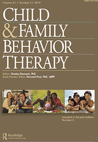 Cover image for Child & Family Behavior Therapy, Volume 41, Issue 3, 2019