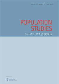 Cover image for Population Studies, Volume 76, Issue 2, 2022