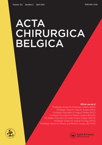 Cover image for Acta Chirurgica Belgica, Volume 122, Issue 2, 2022