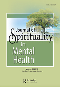 Cover image for Journal of Spirituality in Mental Health, Volume 21, Issue 1, 2019