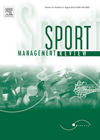 Cover image for Sport Management Review, Volume 15, Issue 3, 2012