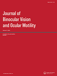 Cover image for Journal of Binocular Vision and Ocular Motility, Volume 73, Issue 1, 2023