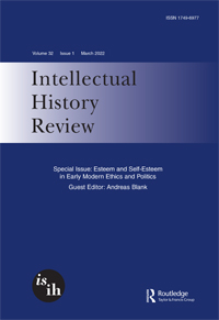 Cover image for Intellectual History Review, Volume 32, Issue 1, 2022