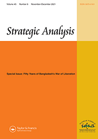 Cover image for Strategic Analysis, Volume 45, Issue 6, 2021