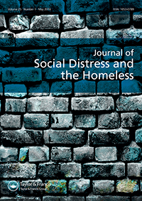 Cover image for Journal of Social Distress and Homelessness, Volume 25, Issue 1, 2016