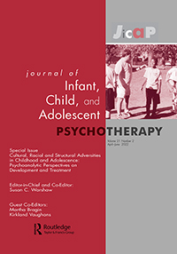 Cover image for Journal of Infant, Child, and Adolescent Psychotherapy, Volume 21, Issue 2, 2022
