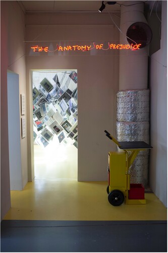 Figure 2. The art installation the “Jungle of Prejudice”. Photo: Martine Scheen Jahnsen.