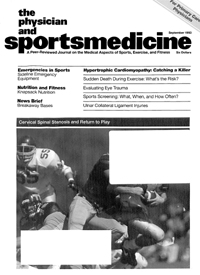 Cover image for The Physician and Sportsmedicine, Volume 21, Issue 9, 1993